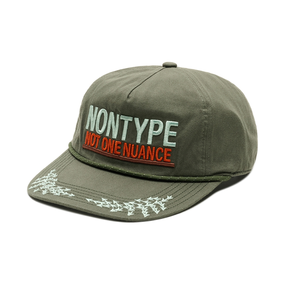 ARCHIVE MESSAGE WASHED CAP (KHAKI)
