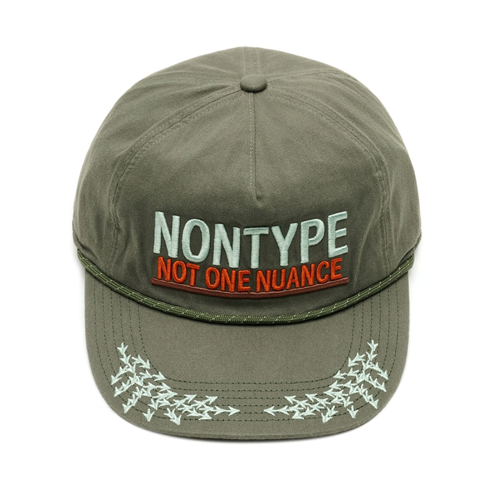 ARCHIVE MESSAGE WASHED CAP (KHAKI)