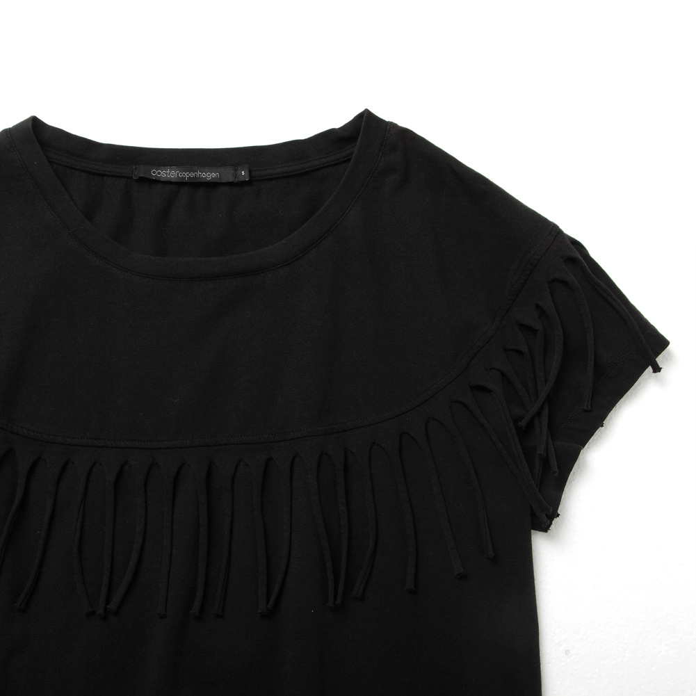 COSTER COPENHAGEN-T-SHIRTS WITH FRINGE
