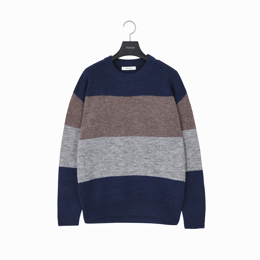 SPARKZ-COLOR BLOCKED SWEATER