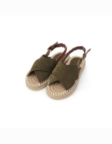 ★설리착장★ (여) 크로스 에스파듀 샌들