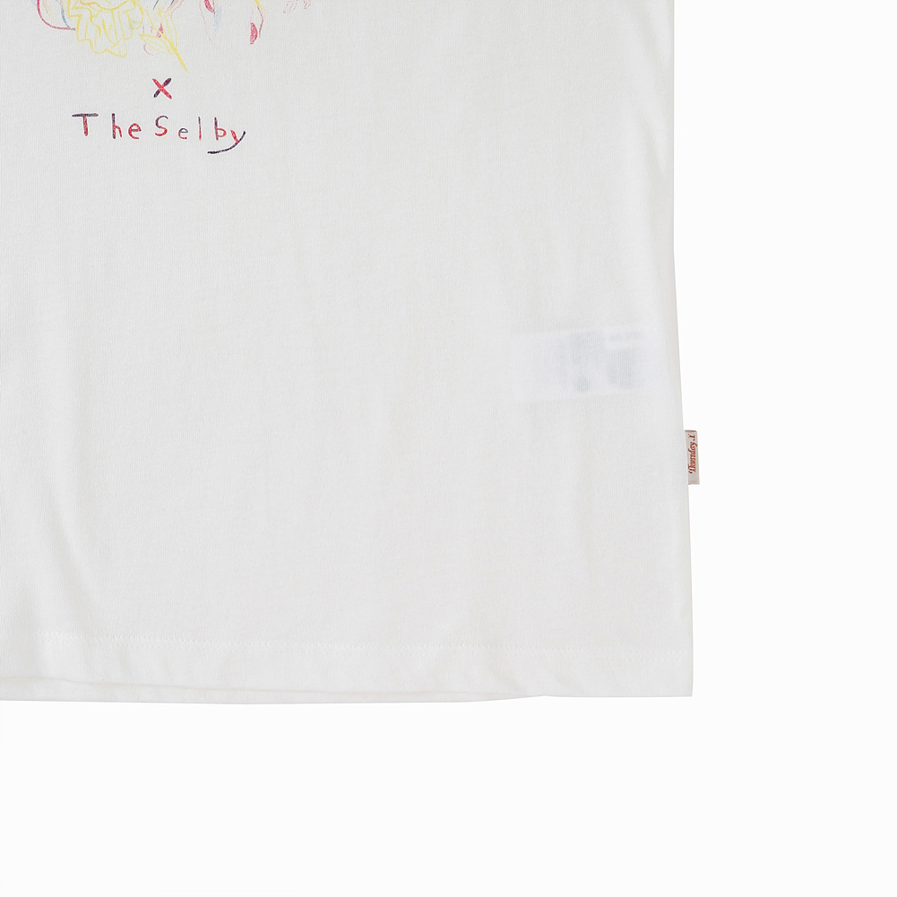 [T.I X The Selby] 토드패턴 슬림핏 티셔츠