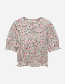 세일러 카라 블루종 블라우스