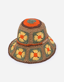 빈티지 크로셰 선햇