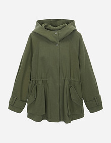 후드 야상 점퍼