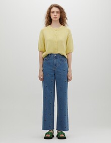 팝 라운드 가디건