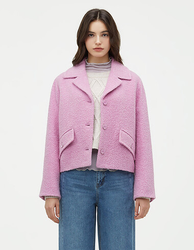 코쿤핏 테일러 부클 자켓