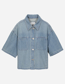 루즈핏 데님 자켓