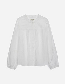 조직감 롱 블라우스