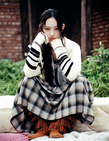 [KiiiKiii 착용] 멀티 스트라이프 집업 가디건