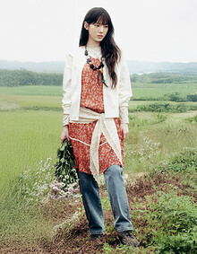 [KiiiKiii 착용] 베기핏 데님 팬츠