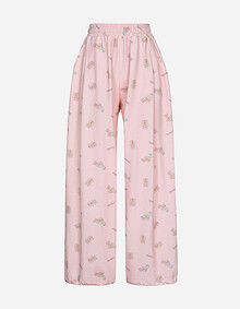 베어 프린팅 조거 팬츠