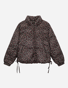 로즈 플라워 덕 다운 점퍼