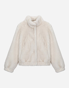 하이넥 퍼 점퍼