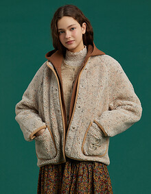 캐주얼 멀티 퍼 자켓