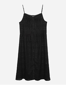 풀오픈 레이어드 슬리브리스 원피스