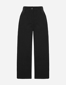 세미 배기 밴딩 팬츠