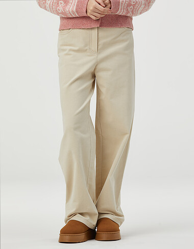 코듀로이 스트레이트 팬츠