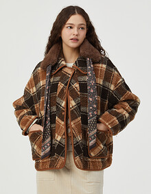 퍼 스카프 머플러