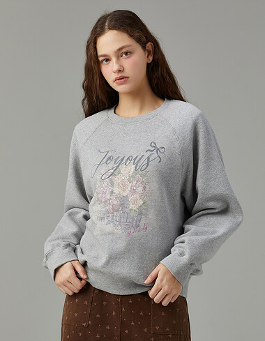 아트워크 기모 스웻셔츠