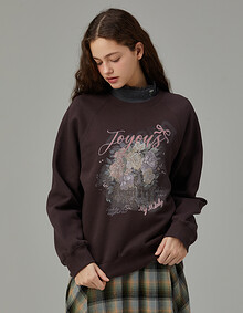 아트워크 기모 스웻셔츠