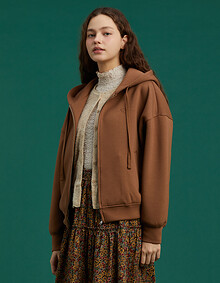 하트엠보 후드 집업