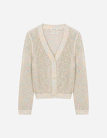 스카시 브이넥 가디건