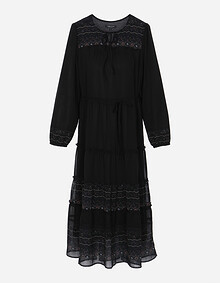 보더믹스 쉬폰 원피스