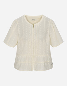 레이스원단 블라우스