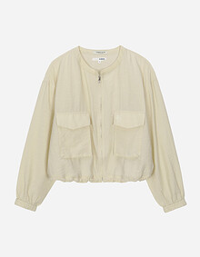 레이스 자수 포인트 점퍼