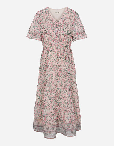 빅플라워 롱원피스