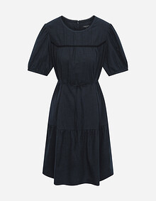 레이스 믹스 미디원피스