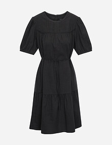 레이스 믹스 미디원피스