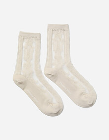 시스루 레이스 삭스