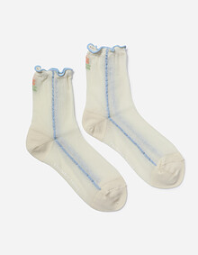 사이드 라인 배색 포인트 삭스