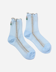 사이드 라인 배색 포인트 삭스