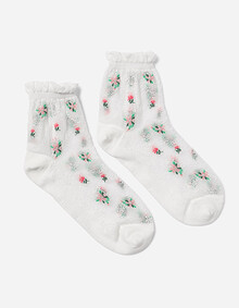 플로럴 매쉬 삭스