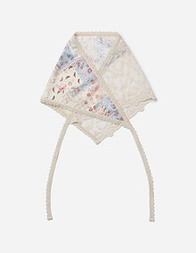 레이스 패턴 스카프