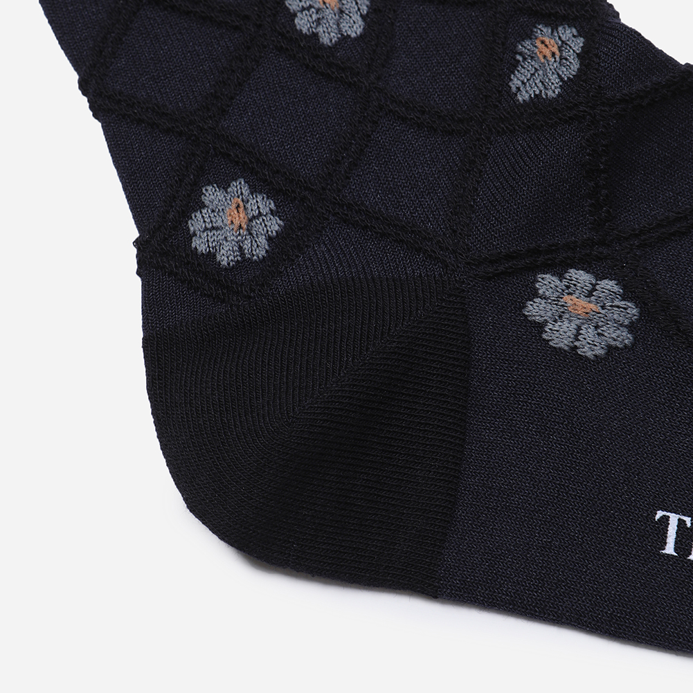 데이지 다이아몬드 패턴 삭스