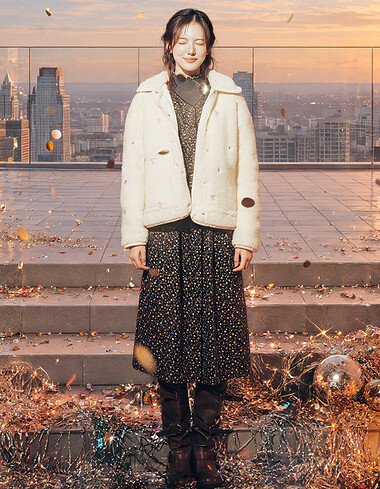 [KiiiKiii 착용] 코듀로이 풀오픈 원피스