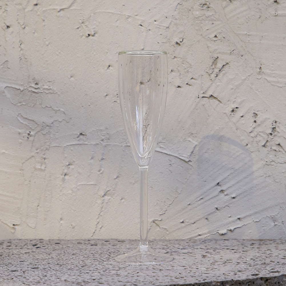 [PUEBCO] DOUBLE WALL CHAMPAGNE GLASS