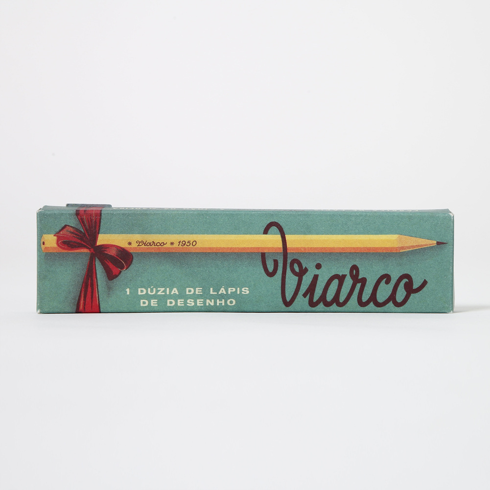 [VIARCO] 빈티지 컬렉션 1950 HB2 12PCS 연필세트