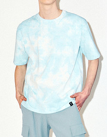 [하성운/차은우 착용]타이다잉 반팔 티셔츠 [뉴스텐다드]