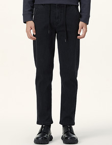 TUNED] 스트링 밴딩 테이퍼트 데님