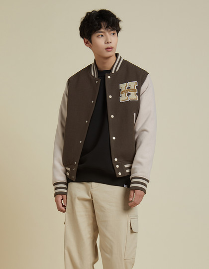 [LES DEUX] VARSITY WOOL JACKET