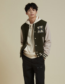 [LES DEUX] VARSITY WOOL JACKET