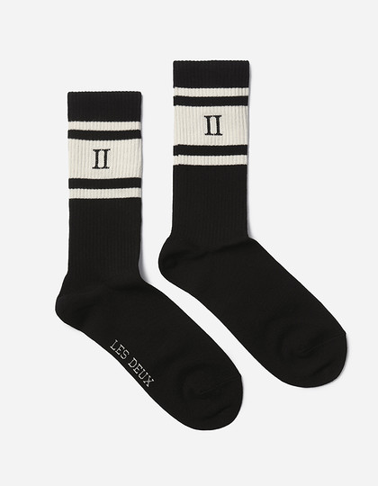 [LES DEUX] WILLIAM STRIPE 2PACK SOCKS