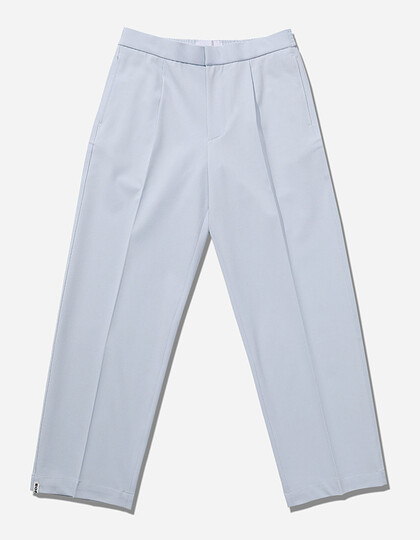 [BONSAI] LOOSE FIT HALF BANDING PANTS