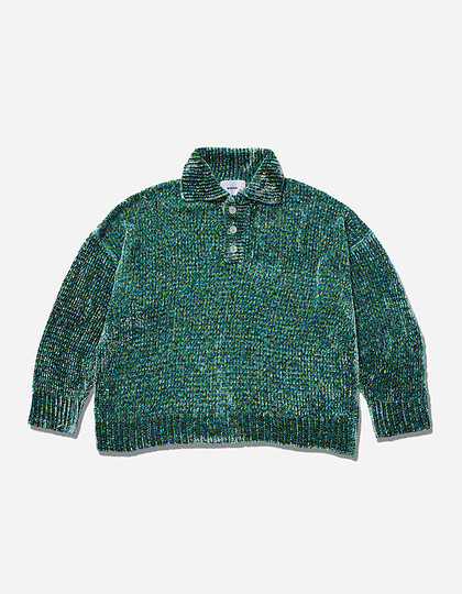 [BONSAI] OVERSIZE KNIT POLO