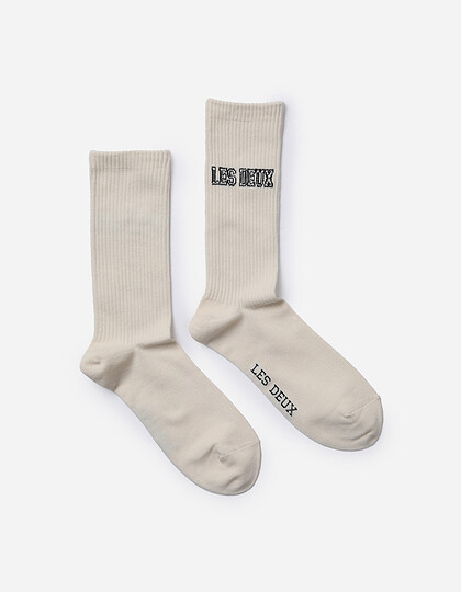 [LES DEUX] BLAKE RIB SOCKS 2-PACKS